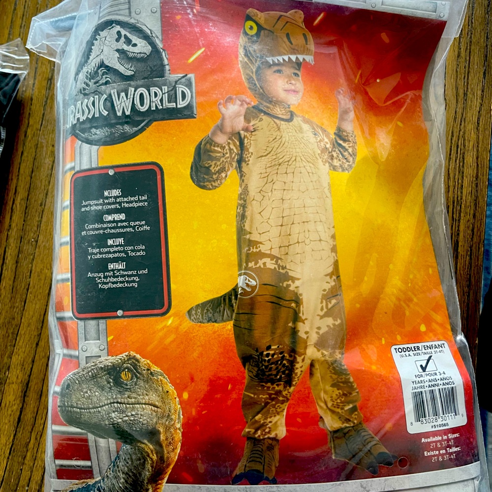 Trex toddler costume